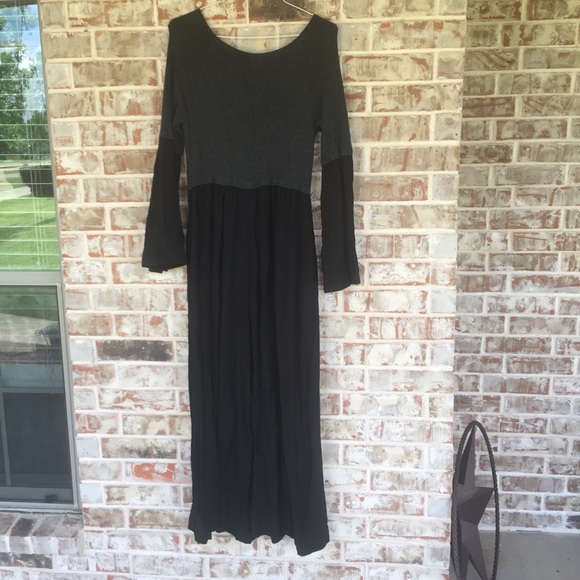 ANTHRO Moth Wyn Mix Knit Sweater Wide Leg Jumpsuit - Picture 5 of 14